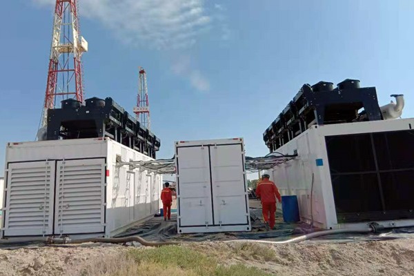 内蒙古两台1000KW发电机组